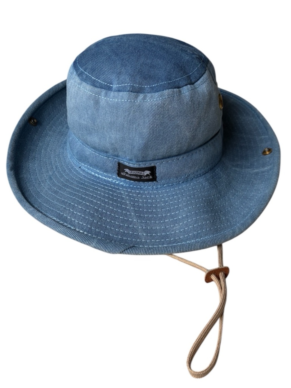 Panama Jack Men's Blue Original Boonie Safari Sun Hat Size Large